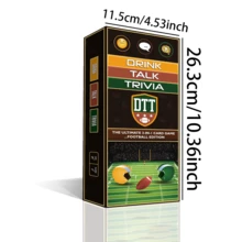 The Ultimate 3-In-1 Card Game... Football Edition, A Creative Interactive Tabletop Card Game, Truth Or Dare Question Series Game Props, A Best-Selling Couple's Game Card, Perfect For Game Night, Fun Christmas And Valentine's Day Holiday Gifts - Multicolor - View 12