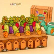 Children's DIY Paper Toys Quiet Book Sticker Craft Set, Educational Toys For Family Activities, Parent-Child Interaction, Kindergarten Handicraft - Multicolor - View 4