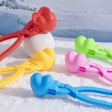 1个加厚大号雪球夹,配有小鸭子、雪人、爱心、恐龙等造型的雪球游戏工具,可用于打雪仗,是冬季、生日和新年礼物的理想之选。 - 彩色 - 查看 7