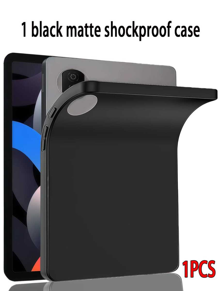 【平板电脑专用磨砂防摔保护套】适用于 iPad，兼容 iPad Pro 11、iPad Pro 13、Tab S9 Ultra 2023、MatePad 11、Redmi Pad Pro 和 Tab P11。防刮、防摔、防水、防油，为您的平板电脑提供全方位保护。是节日礼物/生日礼物/圣诞礼物/送给男友/女友的完美之选。 - 黑色 - 查看 1
