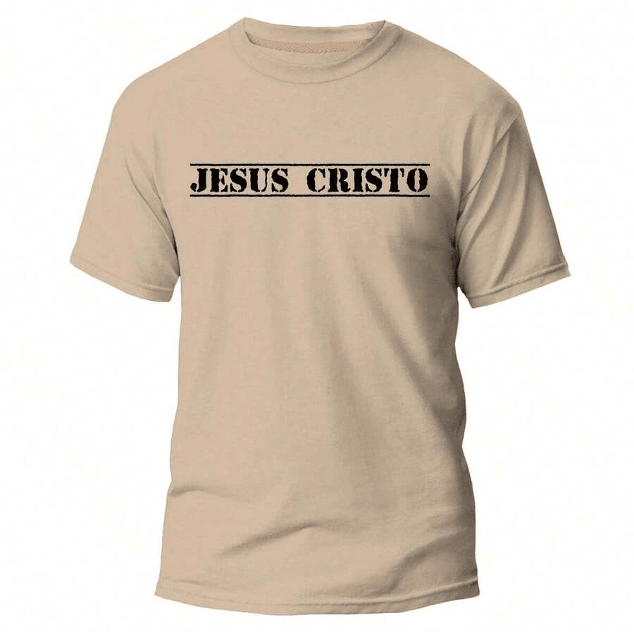 Camiseta Camisa Evangélica 100% Algodao 30.1 Jesus Cristo Religiosa Catolica