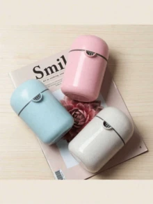 Small And Portable Premium Mini Lemon Juicer Simple Manual Juicer 2 In 1 Multifunctional Easy Fruit Juice Cup Rotating Squeezer Non-Slip Roller Suitable For Different Fruits - Easy To Use Plastic Juice Cup With Lid Great For DIY Fresh Juice Orange Lemon Juicer Gift - Multicolor - View 9