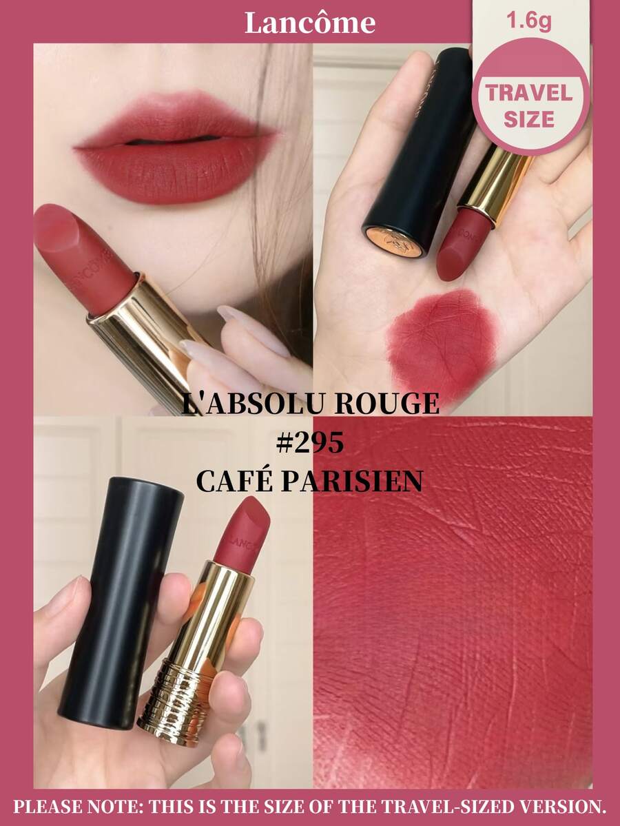 Lancôme 兰蔻唇膏，滋润保湿，不拔干，持久显色，1.6克 - #295 - 查看 1