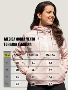 Women's Windbreaker Jacket Without Lining In Memory Fabric With Water-Repellent Hood - Baby Pink - View 2