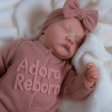 Bebê Boneca Reborn Siliconada Realista Pode dar Banho Em Promoção