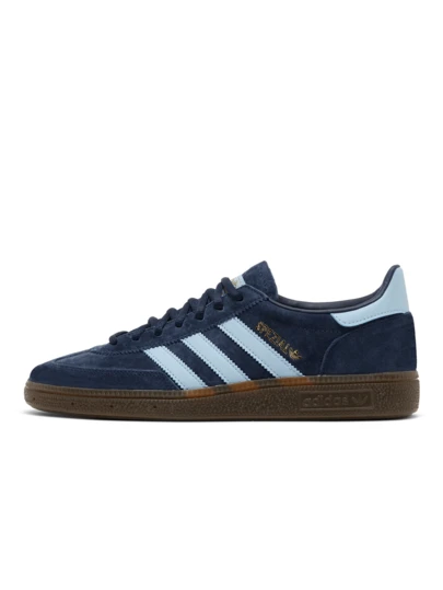 Adidas Handball Spezial Men Casual Sneakers Nubuck Suede Premium Soft Gum Outsole Classic Style Football Street Navy BD7633