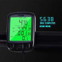 1pc Bicycle Odometer, Waterproof Outdoor Cycling Odometer, Multifunction Speedometer With Large LCD Display, Suitable For Road Bikes And Mountain Bikes