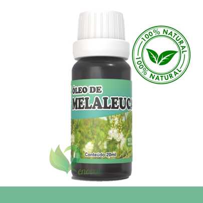 Óleo de Melaleuca - 100% vegetal, natural e vegano
