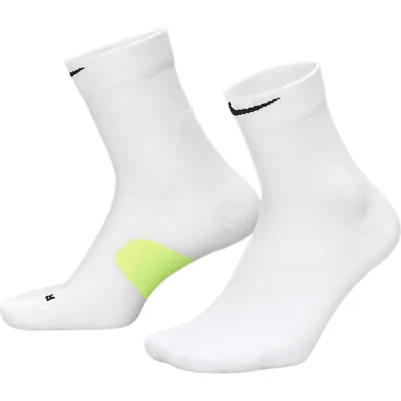 Nike 1 双男女通用短袜，U NK MDWT RUN MCRW，HV6935-100 - 白色 - 查看 1