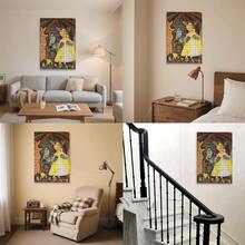 ZITBEL Cinderellaa 3 500pcs/1000pcs Jigsaw Puzzle, Scratch-Resistant, Interactive Family Game & Brain-Boosting DIY Decor, Perfect For Halloween, Christmas & New Year Gifts, Family Puzzle Game - 1000個 - 查看 8