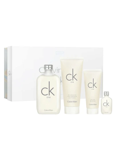 Calvin Klein One 4 Pcs Set (EDT 200ml+Shower Gel 100 Ml+Body Lotion 200 Ml+EDT 15ml) Unisex CK Perfume Perfumes Travel Essentials Sets 4 Piece Set Four Piece Set, Gift Box, Kits 6.7oz/200ml*2+3.4oz/100ml+0.5oz/15ml Minimal Chic Unisex Elegance Fresh Citrus Girlfriend Wife Mother Friend Boyfriend Husband Father Brother Birthday Graduation Party Travel Camping Outdoors School Campus Trip Festivals Anniversary Winter Christmas Special Occasions, Party Minimaliste V2 Effortless Elegance Fresh Style Casual Cool