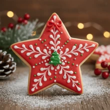 5pcs/Set, Christmas Theme Mold Set, Pentagram, Bell, Christmas Tree Biscuit Mold Set, Baking Mold, Pressing Stainless Steel Biscuit Mold Kitchen Accessories Christmas Decor Christmas Party Favors Christmas Party Supplies Christmas Party Merry Christmas Christmas Eve - Silver - View 7