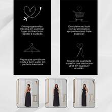 Women Dresses - Black - View 8