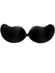 YIYANG 4/2/1 Pack Adhesive Silicone Backless Push Up Bra Invisible Bra, Reusable, Front Clasp Bra, Breast Enhancement - Skin-Friendly Cup, Fits A-D Cup, Summer Wedding Dress/Dress Backless(Women's Gifts | Christmas And Valentine's Day).