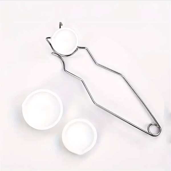 Ferramentas para fundição de metais, pinças de aço inoxidável para fundição + recipiente de fusão, sem necessidade de eletricidade, não entra em contato com alimentos, adequadas para fusão e refino de lingotes de ouro, prata e cobre, aplicáveis para fabricação de joias DIY, suprimentos para fundição de joias.