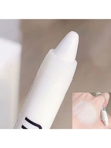 1 Piece Of Creative Party Party Party Lying Silkworm Costume Highlighter Eye Shadow Pen Pearl White Eye Costume Props