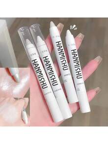 1 Piece Of Creative Party Party Party Lying Silkworm Costume Highlighter Eye Shadow Pen Pearl White Eye Costume Props