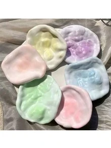 手工糯米球，捏捏乐玩具，解压玩具，薄冰皮，可塑性强，是办公室、派对、复活节、愚人节的理想礼物 - 彩色 - 查看 3