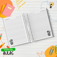 Rosa Notebook By Emilly Vick, 160 Pages, Colorful Designs, Katlen Leozin, Robson Void, A5 Size, Half Sheet - 模型 4 - 查看 2