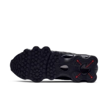 Nike W SHOX TL 女款跑步鞋 AR3566-002 - 黑/黑-鐵礦紅-亮橘 - 查看 4