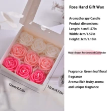 شمعة عطرية مصنوعة يدويًا على شكل وردة لعيد الحب وعيد القيصي، شمعة طافية لأجواء الزفاف والحفلات، أفضل هدية لشريك حياتك في ذكرى الزفاف، أساسيات الحفلات، علبة هدايا الشموع، ديكور غرفة المعيشة، ديكورات منزلية، ديكورات منزلية، ديكورات عيد ميلاد، ديكور غرفة النوم، ديكور المنزل، هدية عيد ميلاد