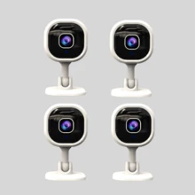 1pc White High-Definition Mini Camera, Bidirectional Voice Call, Night Vision, Real-Time Motion Detection Alarm, Multi-User Live View, Continuous Recording, Suitable For Indoor And Outdoor Monitoring, Mini Spy Camera - White - View 13