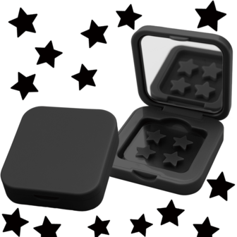 每盒60片，完美遮盖痘痘和瑕疵，配有化妆镜贴片，快速纯素面部和身体护肤产品 - 无酒精、无味、适合所有肤质，紧急情况下使用。