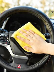 Cleaning Cloth,1/3/5/10pcs High Density Coral Fleece Car Wash Towels, Double-Sided Thick Absorbent Automotive Cleaning Cloths, Glass Wiping Rags, Suitable For Auto Repair Shops, Hotels And Restaurants Cleaning