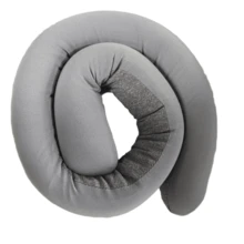 1pc Spiral 360° Support S-Shaped Memory Foam Travel Neck Pillow For Airplane, Office, Home Travel Sleep
