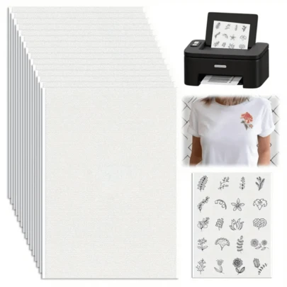 5/10 piezas de papel estabilizador de bordado soluble en agua tamaño A4 en blanco - Papel de bordado DIY, papel imprimible de peso medio - Adecuado para bordado a mano y a máquina con compatibilidad de impresión y dibujo de patrones, herramientas de bordado, accesorios de bordado, tamaño personalizable, adecuado para artículos del hogar, proyectos de manualidades para adultos, accesorios de costura, punto de cruz, telas de costura, patrones de costura, suministros de artesanía, regalos de cumpleaños, regalos personalizados, regalos para abuelos