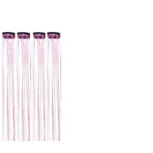 Bộ 6 kẹp tóc lấp lánh, 23,6 inch, kẹp tóc nối lấp lánh chịu nhiệt, phụ kiện tóc lấp lánh kiểu cổ tích, dành cho nữ (Màu hồng sáng) - Màu Hồng Tươi - Xem 11