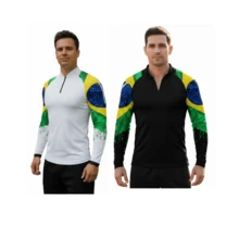 Brazil Jersey Kit: White And Black With UV50+ Protection. - Kit - 查看 2