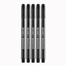 1pc Portable Water-Based Money Detector Pen, Mini Portable Money Detector Machine, Water-Based Pen, Can Be Used To Identify The Authenticity Of Important Items Back To School,Pencil Case,Pencil Pouch,School Bag