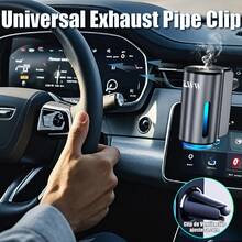 Ambientador Inteligente para Coche – Mejorado con 3x10ml de Aceites Esenciales Franceses, Pulverización Mejorada, Larga Duración, Difusor de Aroma para Auto con Intensidad Ajustable - Negro - Ver 1