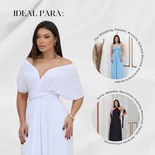 Women Dresses - White - View 5