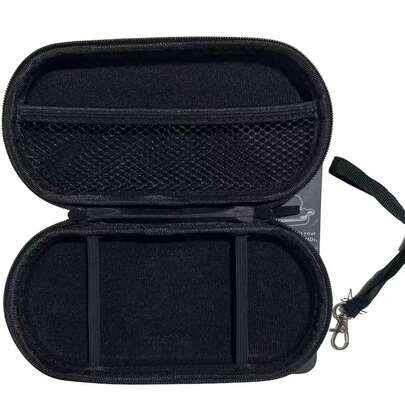 1 قطعة حقيبة/حافظة واقية من EVA باللون الأسود لجهاز PSP 2000/3000، حماية فعالة لوحدة الألعاب، مناسبة كهدية عيد ميلاد أو عطلة