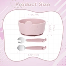 Uroczy, 3-częściowy zestaw silikonowych miseczek dla niemowląt Turtle dla dzieci w wieku powyżej 6 miesięcy! Przyssawka zapobiegająca przewróceniu + konstrukcja zapobiegająca przeciekaniu + łyżeczka ze stali nierdzewnej 304 o długości 120 mm! Urocze miseczki w zwierzęcy wzór z uchwytami i możliwością mycia w zmywarce. Idealne rozwiązanie do karmienia maluchów dla rodziców z UE i rodzin z regionu MENA, które przestrzegają zasad halal! Opakowanie. Niezbędny prezent dla dziecka i nowoczesnej mamy i taty!