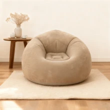 1 件充气折叠沙发，户外休闲办公室懒人单人沙发 - 彩色 - 查看 9