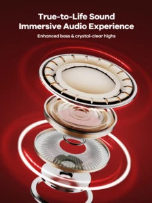 Coca Cola Ring Light Bluetooth Earbud Official Coca-Cola® Wireless Bluetooth Earbuds,20H Playtime, Wireless Stereo Earphones, Touch Control, Earphone Mini, Comfortable Sweatproof Sport Earphones, Earphone Design, White - White - View 7