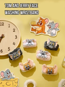 Face Wash Wristband/Hand Towel - Wristbands (pair) - Talking Tom - View 9