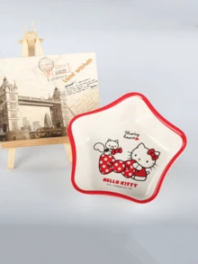 Cute & Durable  Five-Pointed Star Bowl, Adorable & Functional Tableware,Ideal for Breakfast, Lunch, Dinner, Snacks, Perfect Gift for  Fans & Collectors, Ideal for Home, Office, Teens Room, Party Supplies, Unique Design, Hot Stylish Item - 查看 4