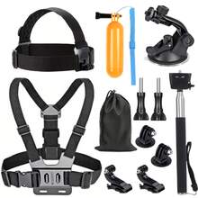 25 合 1 户外运动相机配件套装适用于 Hero 13 12 11 10 9 8 7 6 5 Insta360 Acepro OSMO ACTION AKASO EK7000/ EK7000 Pro/Brave 4/ Brave 7 LE/ V50X/ V50 Pro/ V50 Elitein 游泳任何其他户外运动