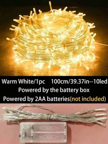 1 Piece Of Colorful LED Tube Light, A Home Decoration Solar Tube Light, Available With 50/100/200/300 Bulbs, With Options For Warm Color/Multicolor/White/Blue, And Various Styles To Choose From. Fun Outdoor Garden Party Decorative Light With 8 Flashing Modes, Solar Powered, Rainproof, And Wire-Free. Luxury Outdoor Camping Decorative Light - Multicolor - View 26