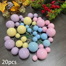 Assorted Size Mixed Cake Decorating Tools, Vibrant Color Combination Suitable For Various Sized Cake Balls And Foam Decorations - Essential For Wedding, Birthday, Thanksgiving, Christmas, Halloween Baking - Multicolor - View 9