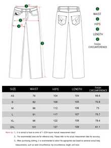 1pc Vintage Washed Loose Fit Wide Leg Men's Jeans, Non-Stretch, Suitable For Casual And Work Wear - Light Wash - View 8