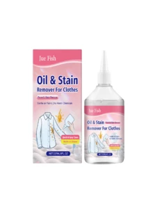 JUE FISH Quitamanchas multiusos - Disuelve la grasa, apto para diversos tejidos, deja fragancia