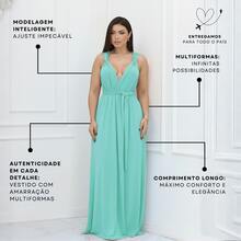 Women Dresses - Màu xanh bạc hà - Xem 4