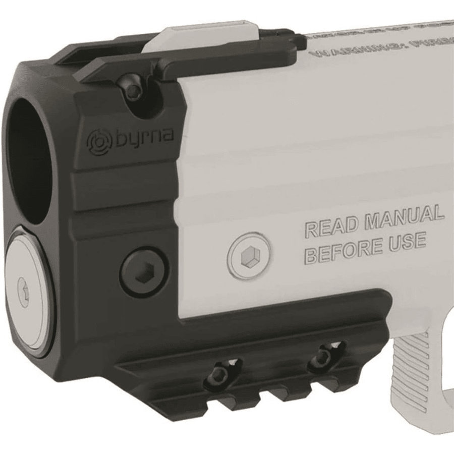 Byrna  Pter   Laun, Black, Round, 12g CO2, 30 Shots Per Cartridge