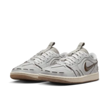 Jordan Air Jordan 1 Low Method Of Make V3 Classic Comfort Low-Top Retro Basketball Shoes Women's Light Grey IM6662-181