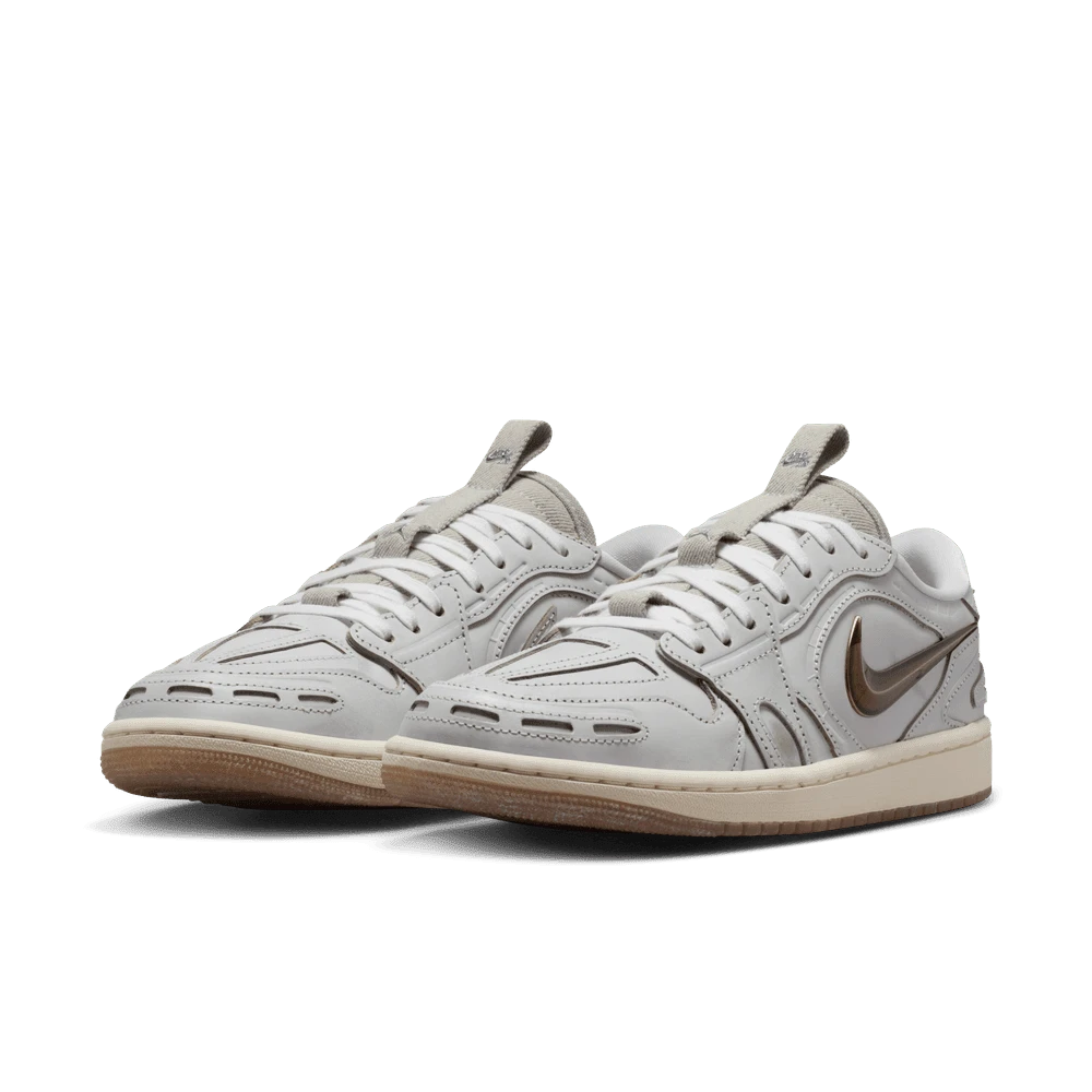 Jordan Air Jordan 1 Low Method Of Make V3 Classic Comfort Low-Top Retro Basketball Shoes Women's Light Grey IM6662-181